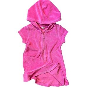 Y2K Swim Coverup Dress Terry Cloth Circo Toddler Girl Size 2T